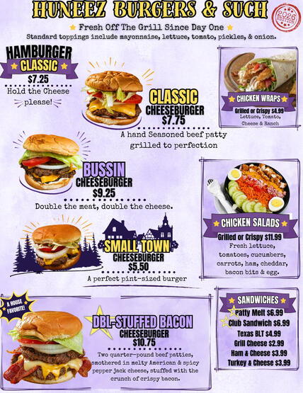 burgers and such